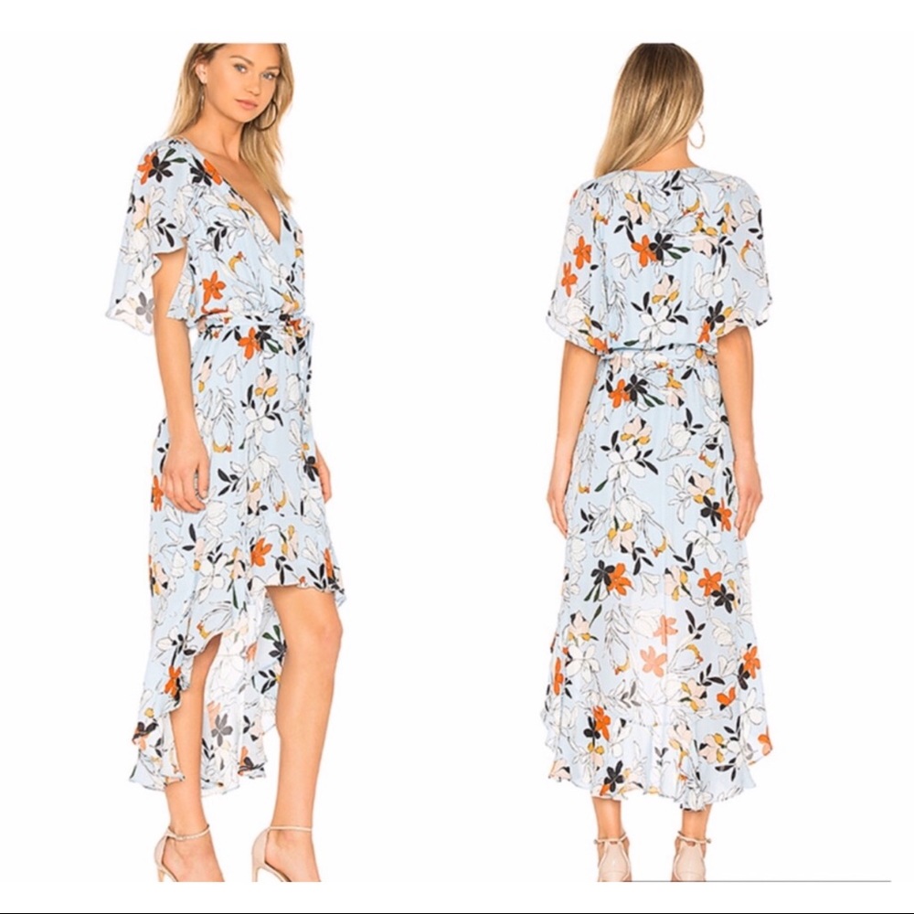 Parker, Demi Dress in Clear Moondance High Low - Picture 1 of 10